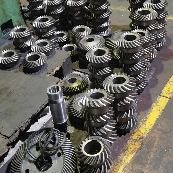 High Efficiency DBY450 Bevel Cylindrical Gear Reducer Large Capacity Ore Mill Gear Unit photo-5