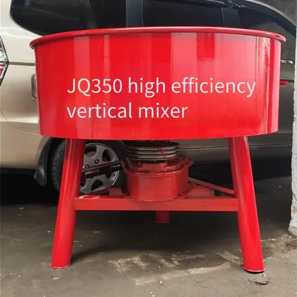 jq350 flat-mouth mixer 5.5/7.5kw forced mortar mixer, jq500 vertical mixer for refractory mud and feed
