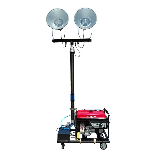 Portable Mobile Lighting Lamp, Gasoline Generator-powered Lighthouse, Emergency Rescue Mobile Lifting and Lighting Equipment photo-5