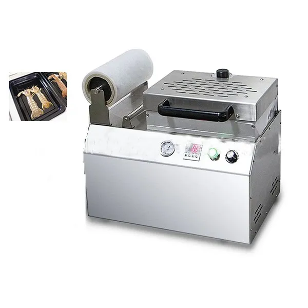 Professional Manual Vacuum Skin Packing Machine for Industrial Food Production and Fresh Meat Packing 380V