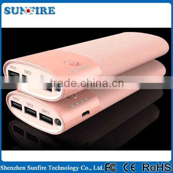 Factory Wholesale Large Capacity Mosaic Pattern 20000mah Mini Power Bank photo-4