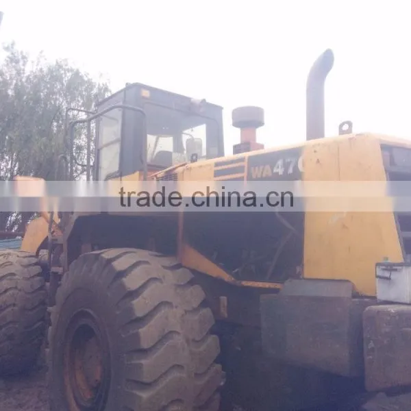 Secondhand Wheel Loader Komat WA470/ Original Japanese Loader in Shanghai photo-3