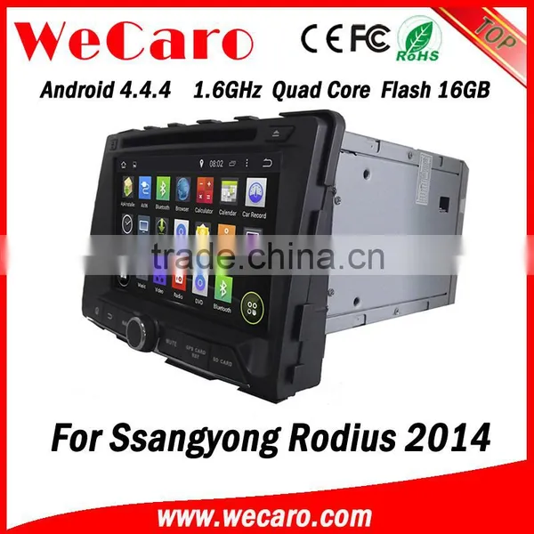 Wecaro WC-SY7070 7" Android 4.4.4 WIFI 3G Touch Screen Car Radio Gps for Ssangyong Rodius 2014 photo-3