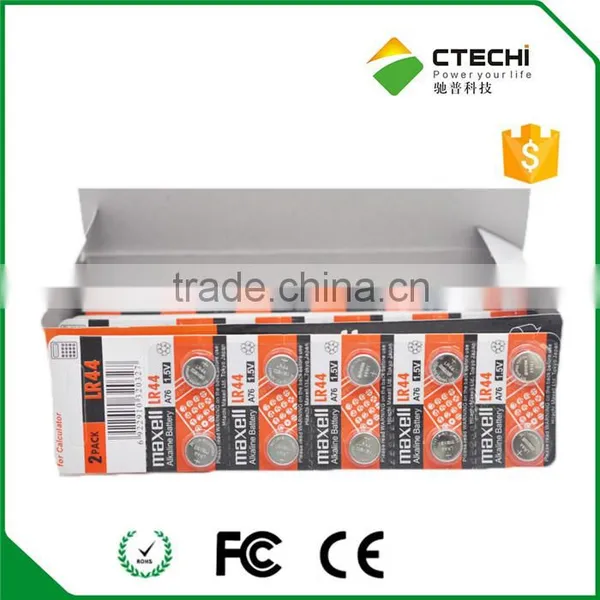 Maxell LR44 1.5V Alkaline Battery A76 303 357 L1154 AG13 SR44 photo-3