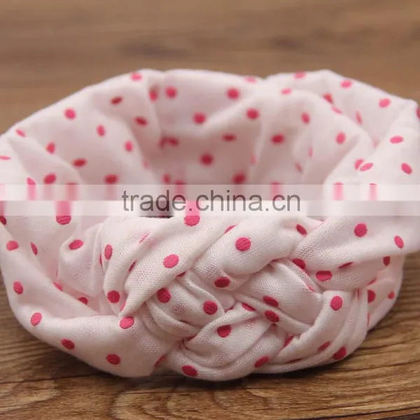 Hot Sale 2016 European Designs Children Knitted Cross Hair Bands Baby Girl Headbands photo-2