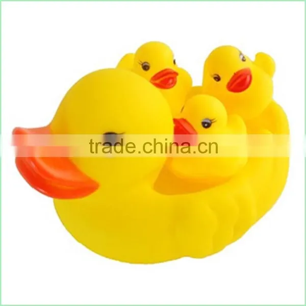 Plastic Mini Duck Yellow Small Duck Bath Toy for Kids photo-5