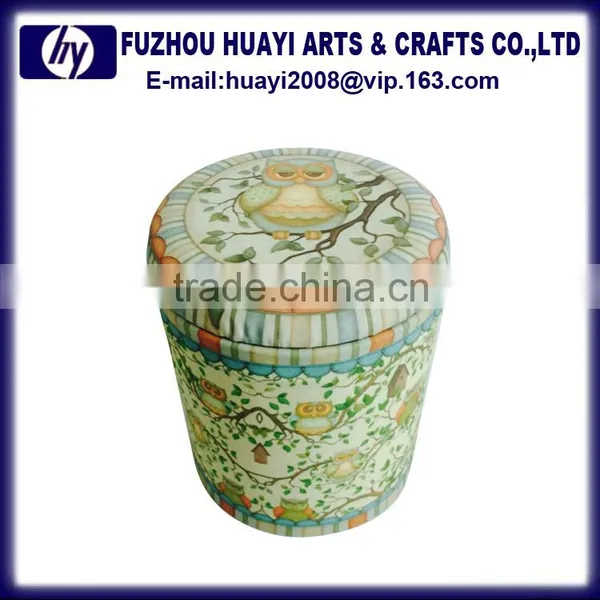 2016 the Flag Design Storage Ottoman Bar Stool For Wholesale photo-5