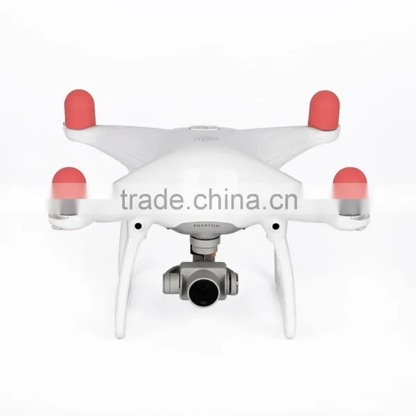 4 Pcs Red Silicon Motor Protective Cover for DJI Phantom 2/3/4 Motor 22&23 photo-2