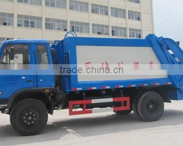 10CBM Dongfeng EQ5111ZYS3 Compress Garbage Truck With DCEC 170HP Engine