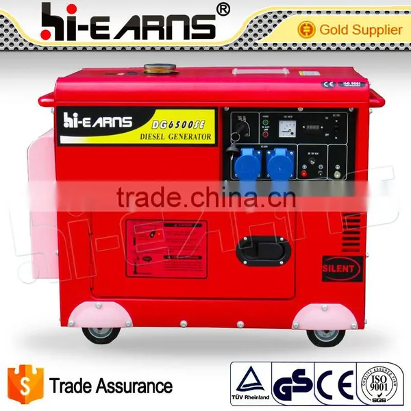 5KVA Red Color With Hour Meter Used Small Diesel Generators photo-2