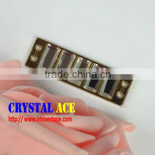 Best Price Bikini Connector Rhinestone, Crystal Rhinestone Ribbon Buckle for Bikini Decoration photo-4