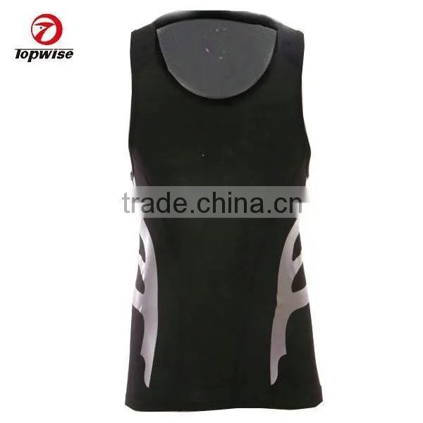 2015 Wholesale Custom Qucik Dry Sports Running Singlet