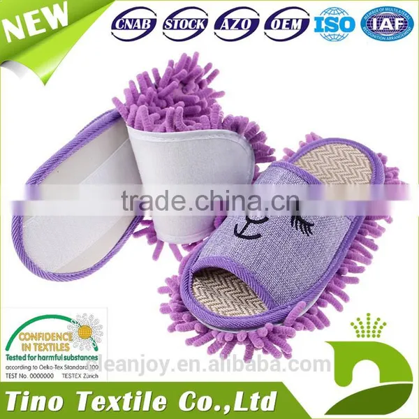 Flip Flops Slippers Mop Slippers Custom Made Washable Dust Mop Slippers Quality Choice photo-3