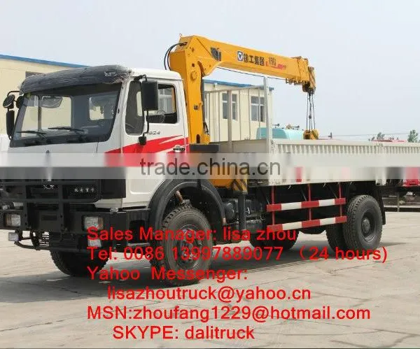 North Benz 5 Ton Truck Mounted Crane Factory Directly Sales photo-3