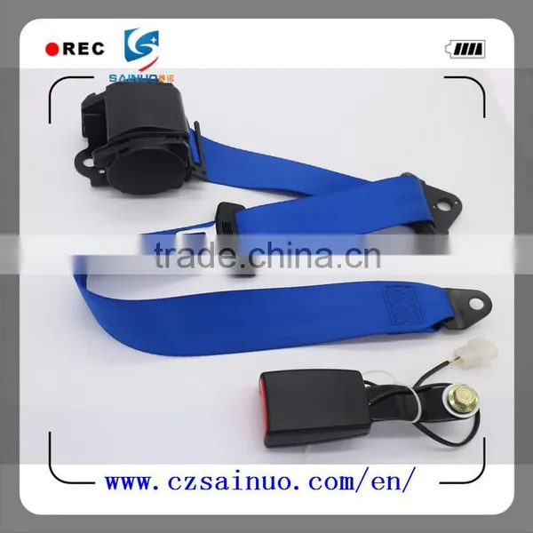 Universal 3-point Automotive Reel Safety Seat Belt With Retractor Pretensioner photo-6