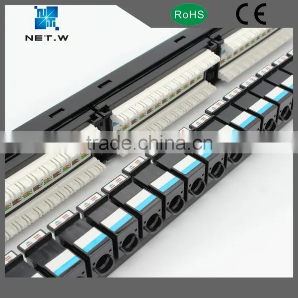 Network Panel With Led Light, Cat5e Rj45 Cable Patch Panel photo-2