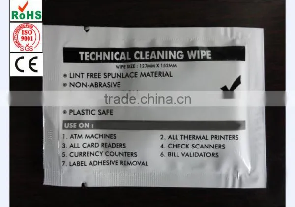 (Hot) Alcohol Cleaning Wipes for Vomputer/ Mobile Phone Screen/Glass/Printhead photo-3