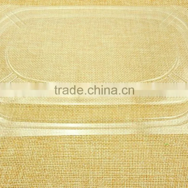 PP Plastic Disposable 3 Compartment Microwave Safe Takeaway Food Container Lunch Tray photo-6