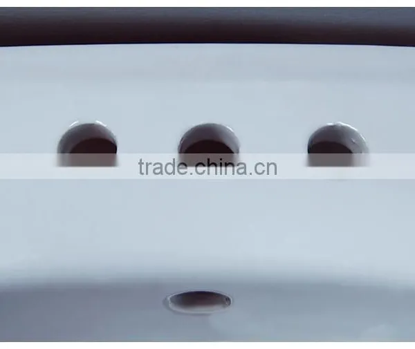Bathroom Ceramic Colored Wash Basin Without Pedestal photo-3