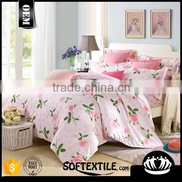 Good Quality 100 Cotton and Cheap Price Cartoon Design Tree Pattern Bedding Set King Duvet Cover Quality Choice photo-2