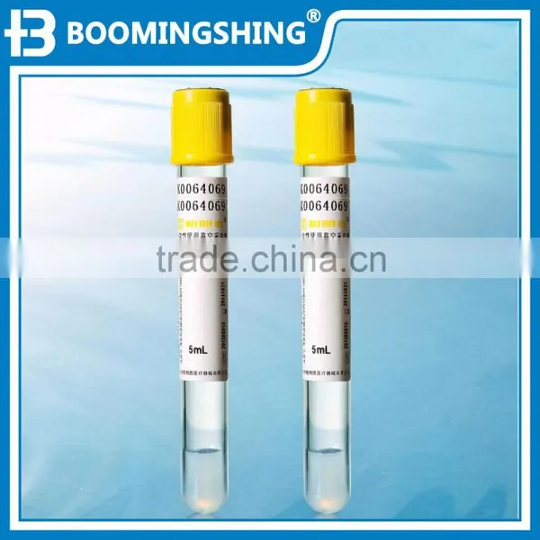 Medical Disposable Clot Activator With Gel Serum SST Tubes for Blood Collection