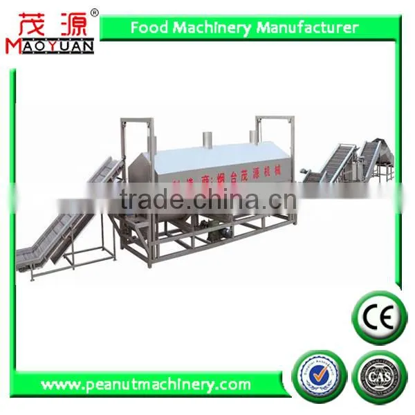 Nuts and Beans Continous Frying Machine With CE,ISO9001