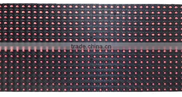 Full Color Tube Chip Color and P10mm Pixels DIP Led Display Module photo-4
