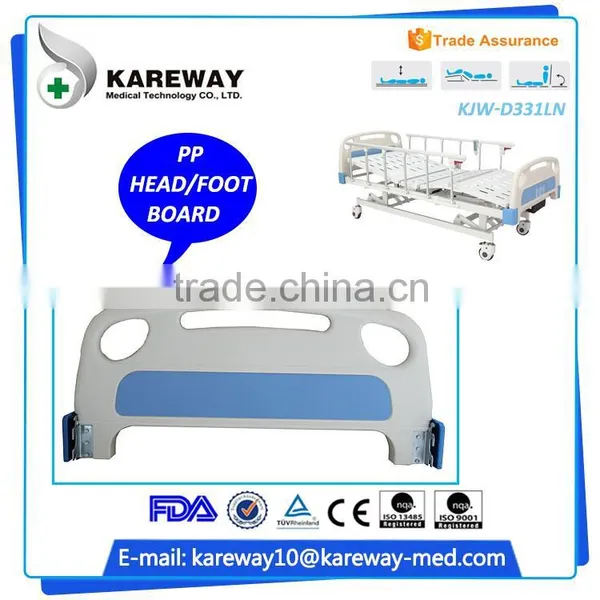 China Supplier Medical Equipments Manual Hospital Abs Three Crank Manual Medical Bed photo-6