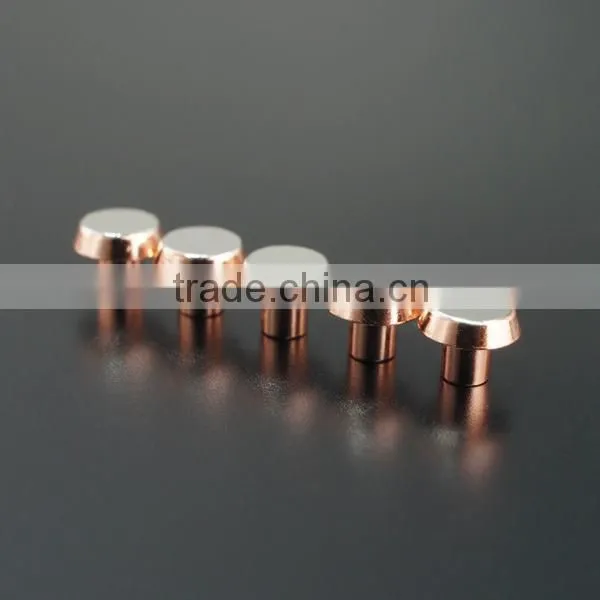 2016 New Electrical Bimetallic Silver Rivet Contact Tip Contact Rivet Used in Relays photo-2