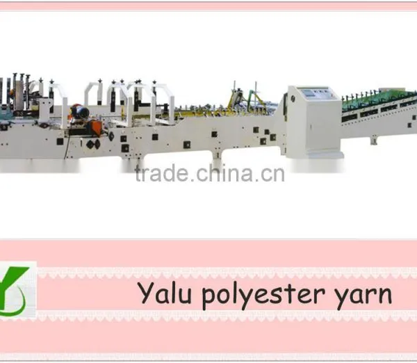 Fully Automatic Sticky Box Pasting Box Machines Belt Hook