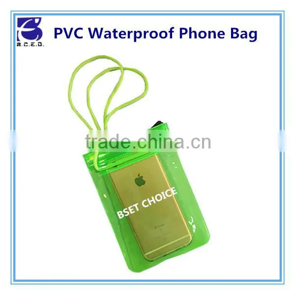 Neck Sling Waterproof Beach Cell Phone Case for Mobile Phones With Lanyard photo-4