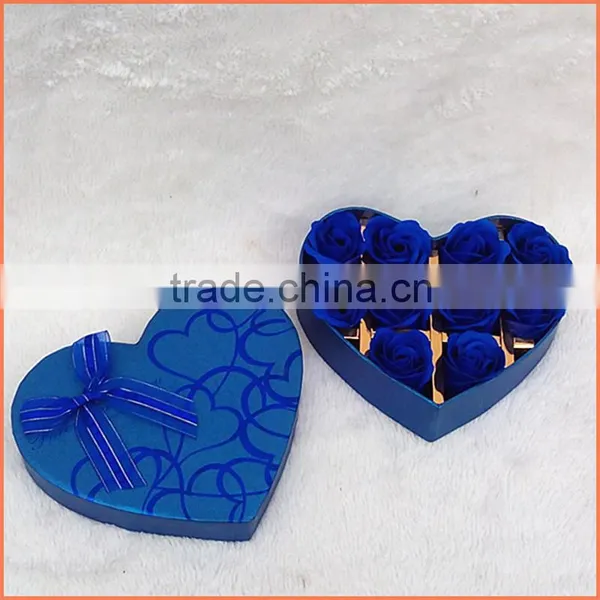 Matt Lamination,Spot UV Logo Printing Handling and Chocolate Use Heart Shape Chocolate Packaging Box Supplier's Choice photo-5