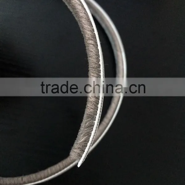 Wool Pile Weather Strip,Silicon Wool Pile 5*6 photo-2