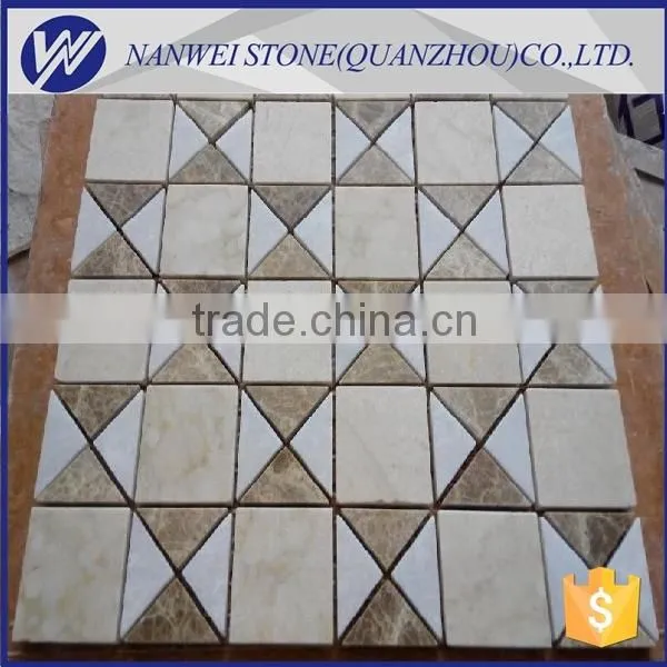 Supplier Mosaic China Marble Tiles Hotel Stone Cut to Size Marble Prices,high Quality and Quantity Marble photo-2
