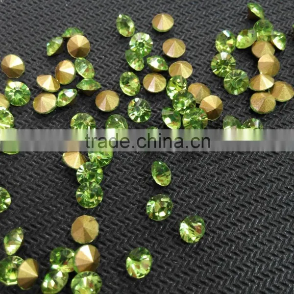 Sharp Bottom Nail Decor Rhinestone photo-6