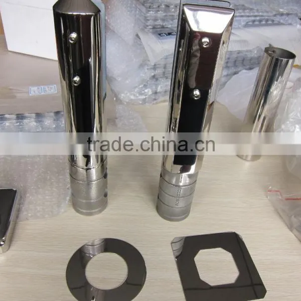 Frameless Glass Clamp Railing System Glass Balustrades Spigots Supplier's Choice photo-3