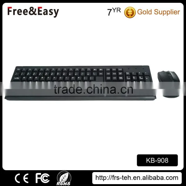 Ergonomics Style and 2.4Ghz Wireless Type Keyboard and Mouse Combo photo-2