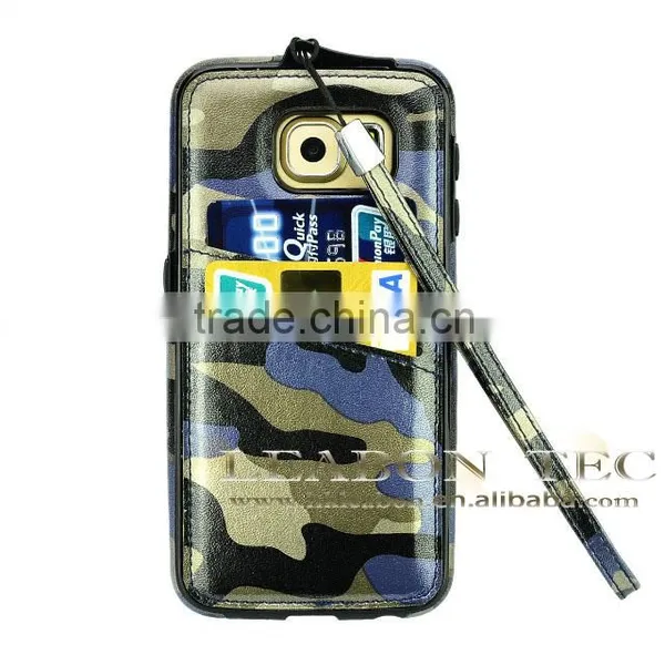 New Factory Cheap Price Phone Cases Supplier Mobile Phone Cover Protective Cases For Samsung Galaxy S6 Camouflage photo-4