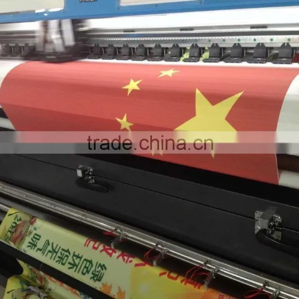 Polyester Flag Printer With Dual DX7 Heads Two Sides Printing With Disperse Ink photo-4