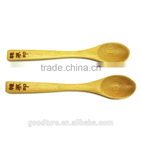 Mini Bamboo Spoon With Lasered Logo photo-4