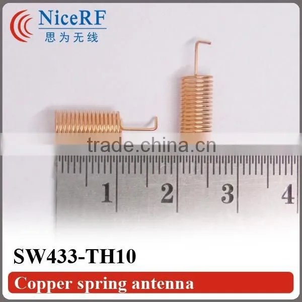 2015 SW433-TH10 Copper Spring Antenna 2.15dBi High Gain 433MHz Antenna photo-3