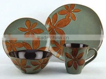 Ceramic 16pcs Dinnerware Set
