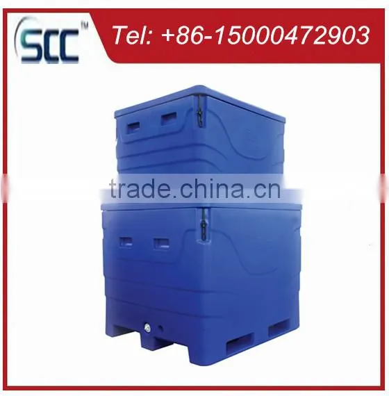 Fish Carrier Cooler for Storage, Extra-large Insulated Fish Bin, Plastic Container for Holding Fish photo-5