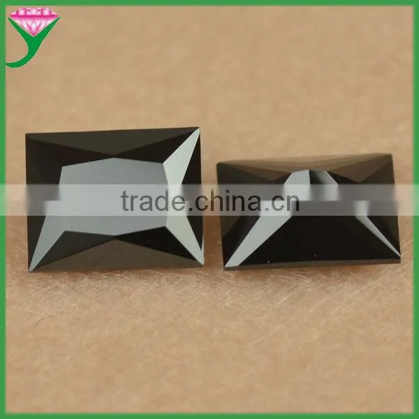 Factory Price Machine Cut Marquise Shape Nano Black Spinel Stone for Wax Set Jewelry photo-2