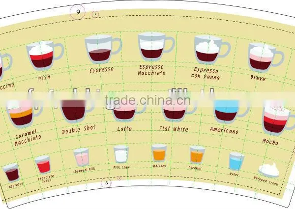 2016 New Customized Paper Cup Fan PE Coated photo-3