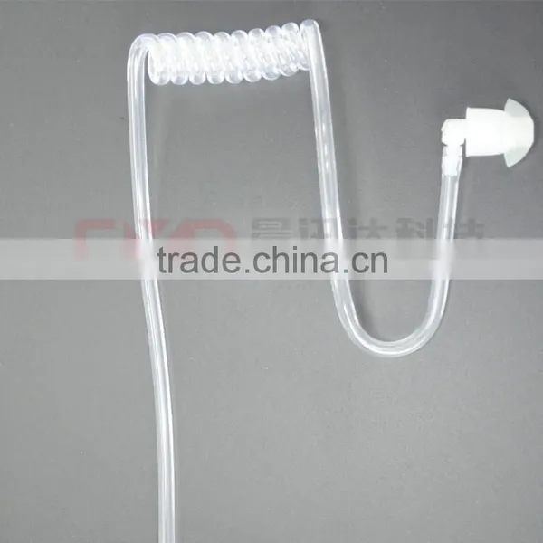 Portable Radio Communications 2 Wired Ear Bud Earphone With Lapel PTT Button photo-3