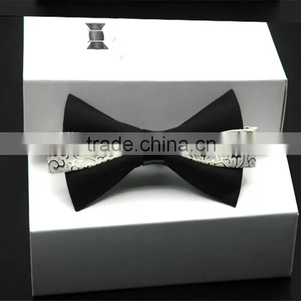 Adjustable Two Tone Fashion Adults Bowtie Party Groom Bow Tie Novelty photo-3
