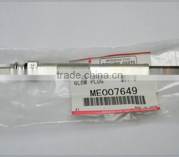 MITSUBISHI 6D34 engine glow plug ME007649 for SK200--6/6E/SK230-6E/6D31-T