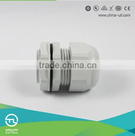 Ip68 Box Plastic Nylon Wire Cable Gland UL CE ROHS PG25 PA66 Screw O-ring