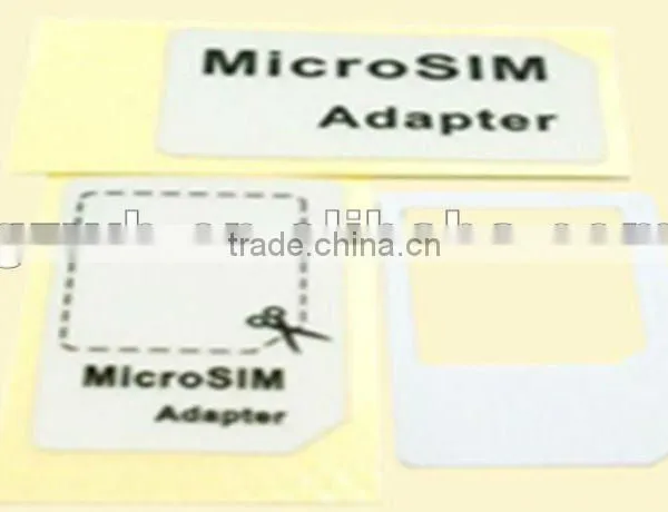Micro SIM Adapter For IPhone 4g